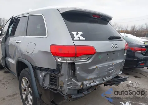 2015 Jeep Grand Cherokee Limited from USA, damaged, VIN 1C4RJEBG4FC654650